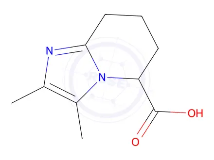 Chemical structure of 2,3-Dimethyl-5,6,7,8-tetrahydroimidazo[1,2-a]pyridine-5-carboxylic acid