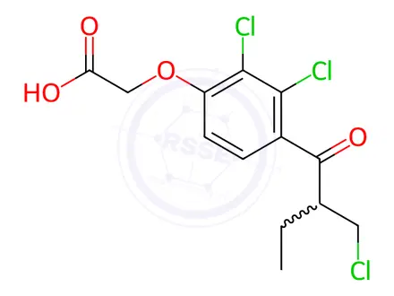Chemical structure of Ethacrynic Acid Impurity 8