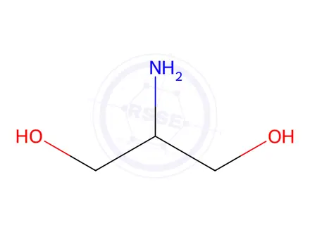 Chemical structure of 2-Amino-1,3-propanediol