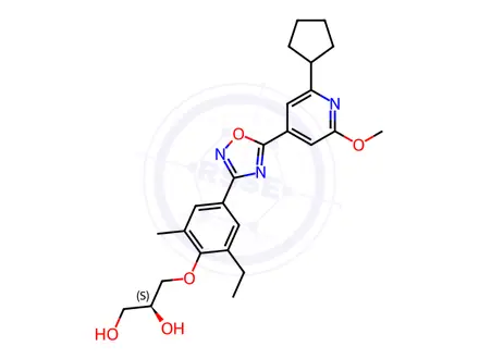 Chemical structure of Abediterol