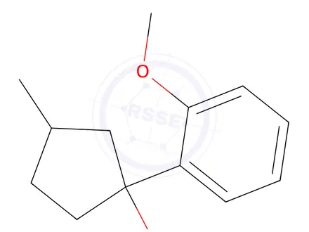 Chemical structure of 1-(2-Methoxyphenyl)-3-methylcyclopentan-1-ol