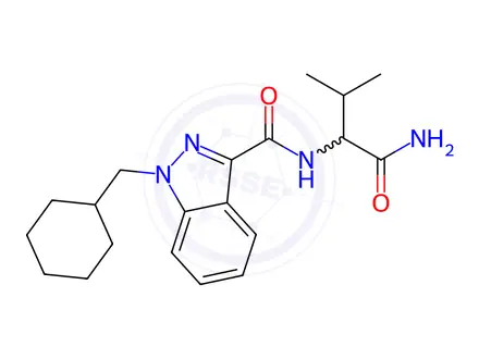 Chemical structure of AB-CHMINACA Impurity 5