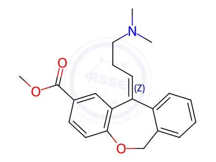 Chemical structure of Olopatadine Methyl Ester