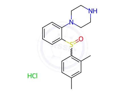 Chemical structure of Vortioxetine Sulfoxide Hydrochloride