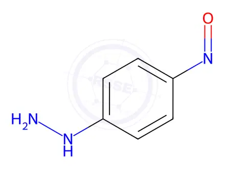 Chemical structure of 4-nitrosophenylhydrazine