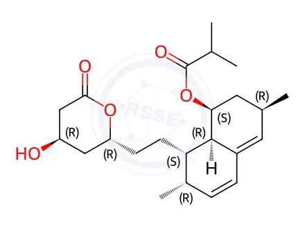 Chemical structure of Simvastatin Impurity I