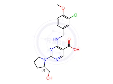 Chemical structure of Avanafil Impurity 179