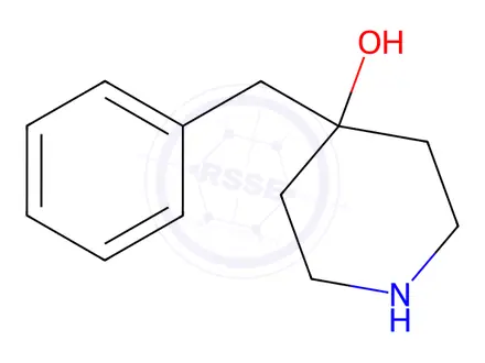Chemical structure of 4-Benzyl-4-piperidinol