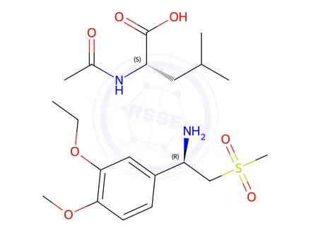 Chemical structure of Apremilast impurity 61