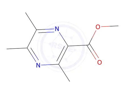 Chemical structure of Methyl 3,5,6-trimethylpyrazine-2-carboxylate