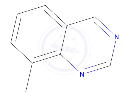 Chemical structure of 8-Methylquinazoline