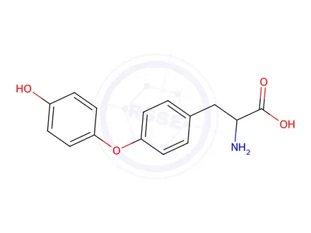 Chemical structure of Dl-Thyronine