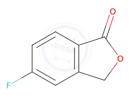 Chemical structure of 5-Fluoro-1(3h)-isobenzofuranone