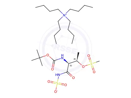 Chemical structure of Aztreonam impurity 107