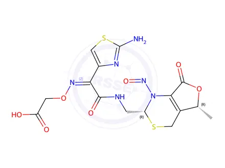 Chemical structure of Cefixime Impurity 74