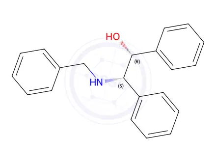 Chemical structure of (1R,2S)-N-Benzyl-2-amino-1,2-diphenylethanol