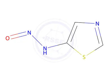 Chemical structure of N-Nitroso-2,4-Thiazoleamine