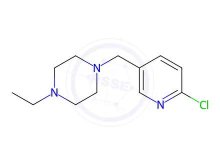Chemical structure of Abemaciclib Impurity 96