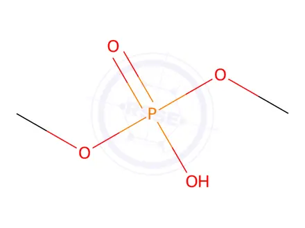 Chemical structure of Dimethyl Phosphate