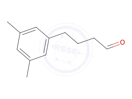 Chemical structure of 4-(3,5-Dimethylphenyl)butanal