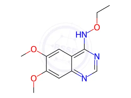 Chemical structure of N-Ethoxy-6,7-dimethoxyquinazolin-4-amine