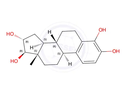 Chemical structure of 4-Hydroxyestriol