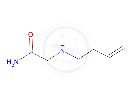 Chemical structure of 2-[(but-3-en-1-yl)amino]acetamide