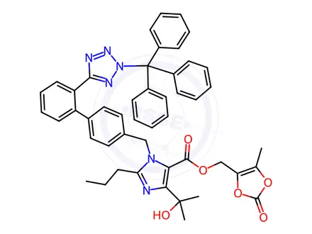 Chemical structure of Olmesartan Medoxomil EP Impurity D
