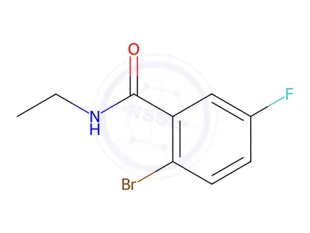 Chemical structure of N-Ethyl 2-bromo-5-fluorobenzamide