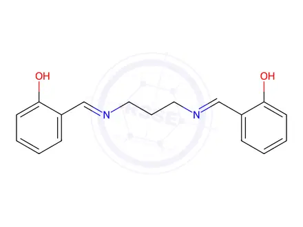Chemical structure of N,N-Bis(salicylidene)-1,3-propanediamine 99%
