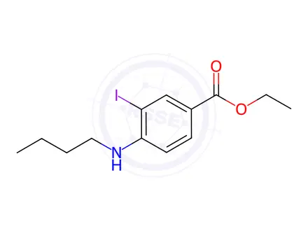 Chemical structure of Ethyl 4-(butylamino)-3-iodobenzoate