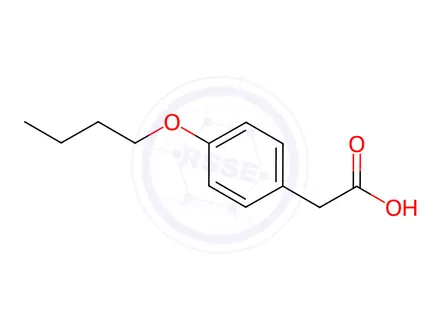 Chemical structure of Bufexamac Impurity 1(Bufexamac EP Impurity A)