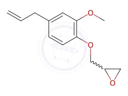Chemical structure of 2-[(4-ALLYL-2-METHOXYPHENOXY)METHYL]OXIRANE