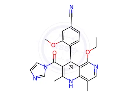 Chemical structure of Finerenone Impurity 391