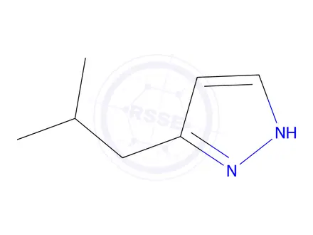 Chemical structure of 3-Isobutyl-1H-pyrazole