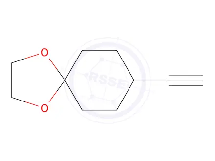 Chemical structure of 8-ethynyl-1,4-dioxaspiro[4.5]decane