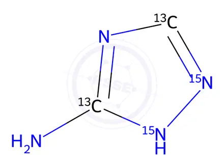 Chemical structure of Amitrole Impurity 1