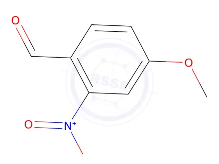 Chemical structure of 4-METHOXY-2-NITRO-BENZALDEHYDE