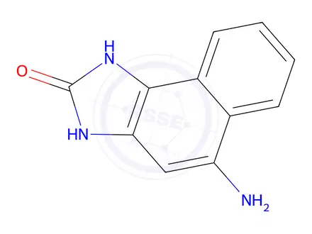 Chemical structure of 5-Amino-1H-naphtho[1,2-d]imidazol-2(3H)-one