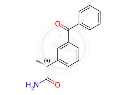 Chemical structure of Ketoprofen EP Impurity E (R-isomer)