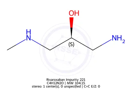 Chemical structure of Rivaroxaban Impurity 590