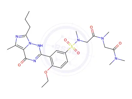 Chemical structure of Vardenafil Impurity 61