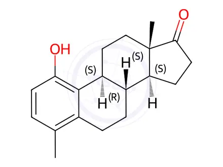 Chemical structure of Estradiol Impurity 35