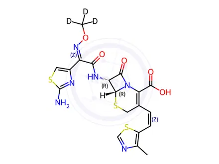 Chemical structure of Cefditoren Pivoxil Impurity 56