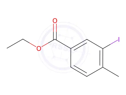Chemical structure of Ethyl 3-Iodo-4-methylbenzoate