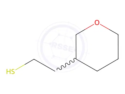 Chemical structure of 2-(oxan-3-yl)ethane-1-thiol