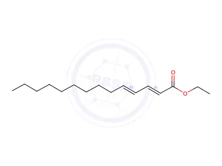 Chemical structure of Ethyl (2E,4E)-2,4-Tetradecadienoate