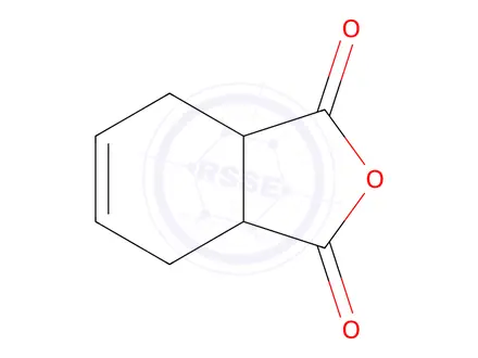 Chemical structure of 1,2,3,6-Tetrahydrophthalic Anhydride
