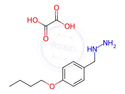 Chemical structure of (4-Butoxybenzyl)hydrazine oxalate