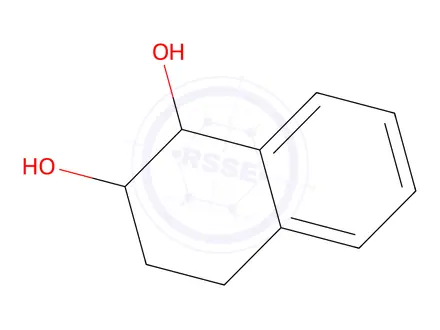 Chemical structure of rel-Tetralin-1β*,2α*-diol